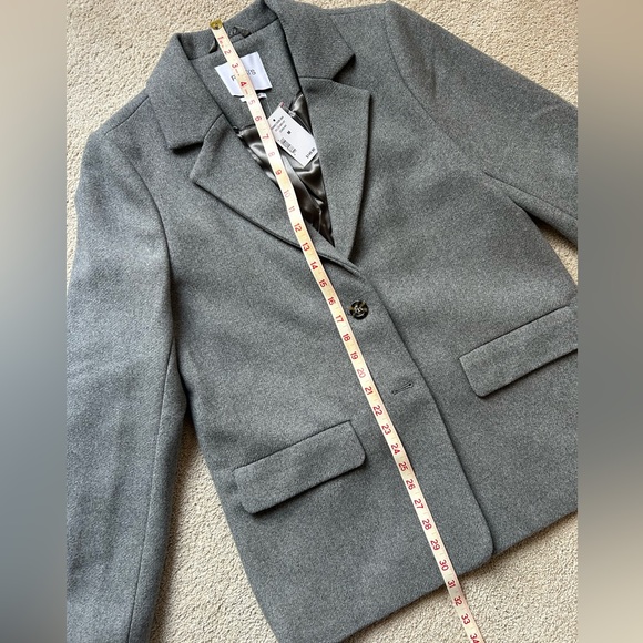 Ricki's Elegant Gray Blazer - Picture 6 of 8